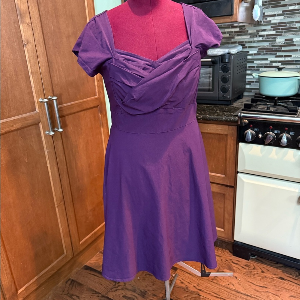 Stop Staring Purple Mini Dress